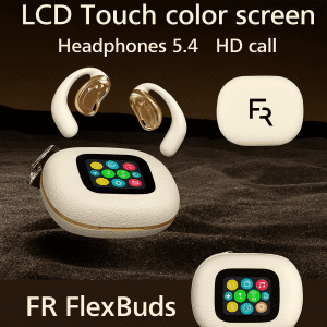 FR FlexBuds™ – AI-Powered Wireless Earbuds with Smart Translation & HiFi Sound
