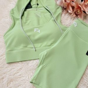 Sage Power Hooded Set